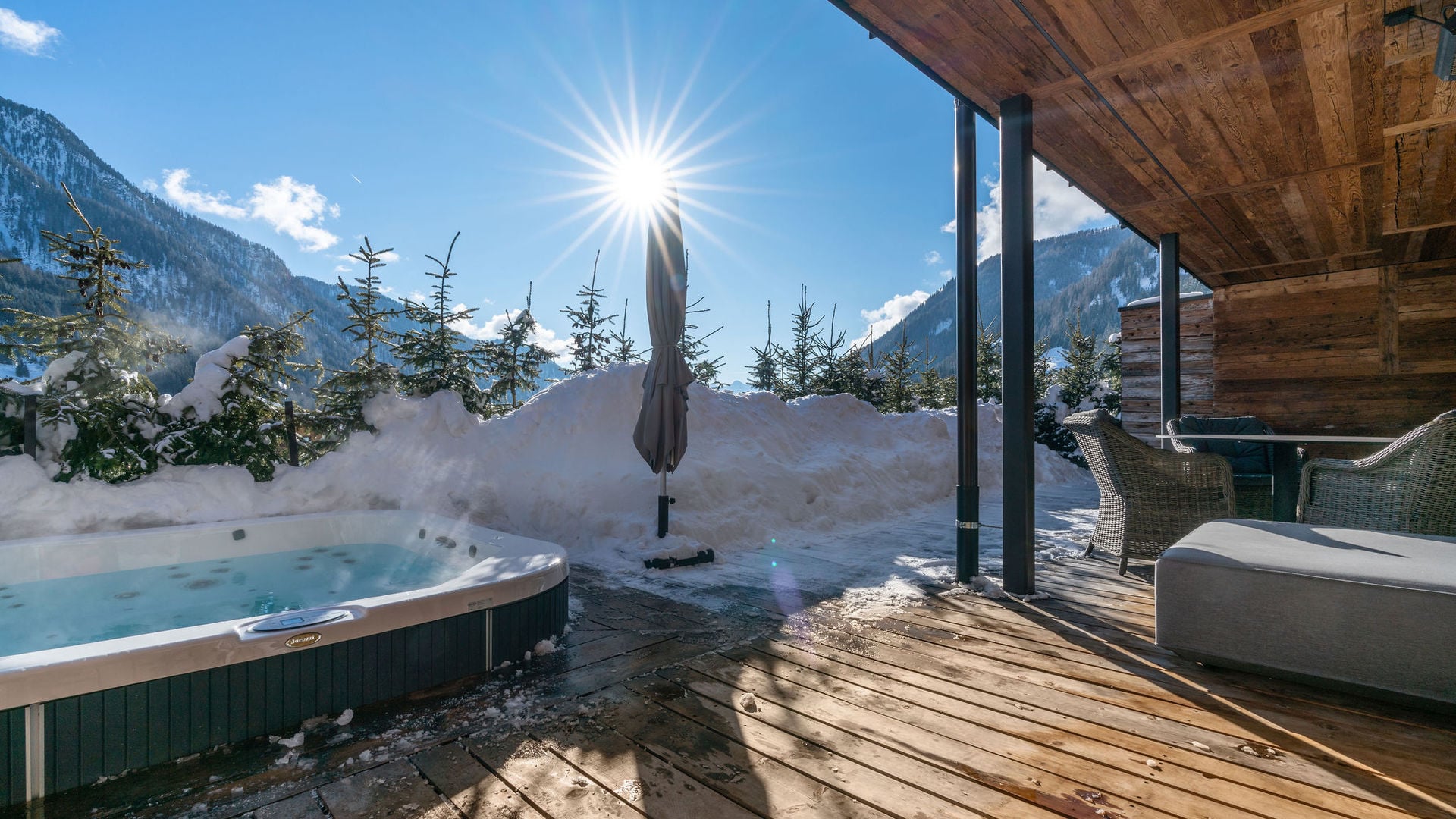 Private Wellness im Chalet