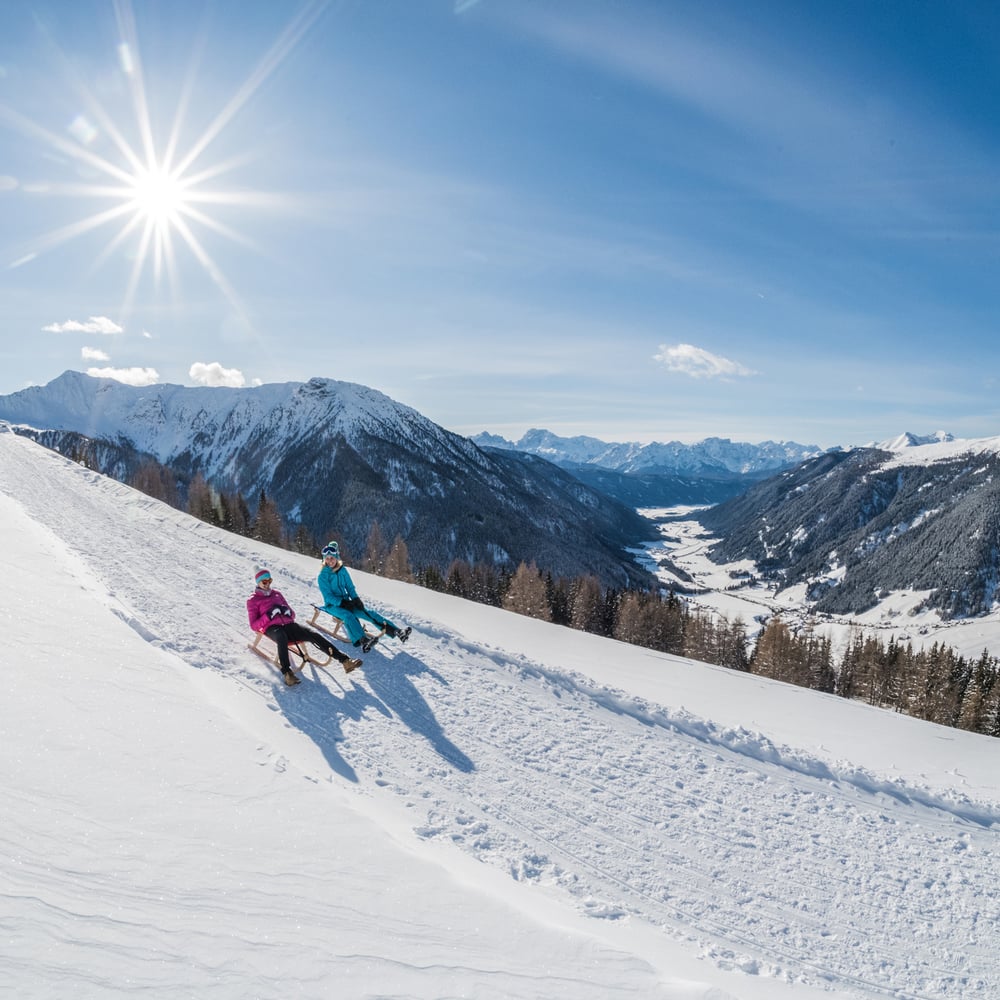 Direkt in die Berge