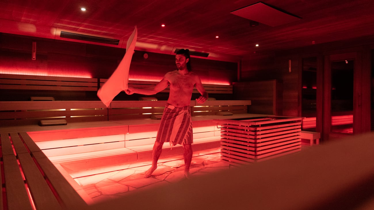 Sauna Aufguss programm wellness hotel