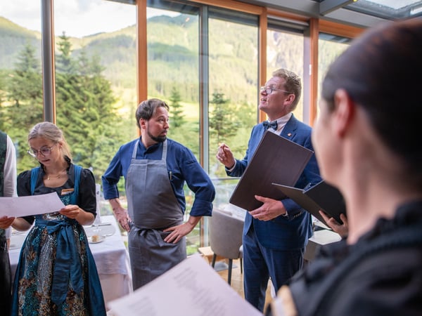 Vine and culinary wellness hotel